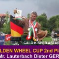 Dieter Lauterbach 2nd Place Golden Wheel CUP 2009 Single Driving.He has won the CAI-A Dillenburg Golden Wheel CUP and he is one of the BEST GERMANY Single Driver , he also has won WINDSOR UK .